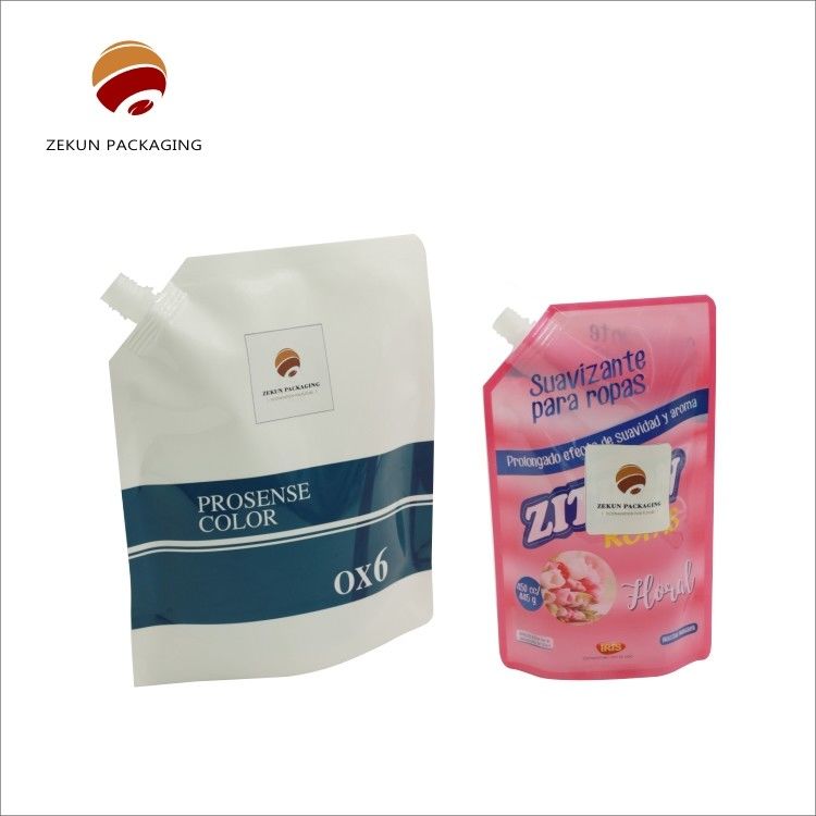 Προσαρμοσμένο Eco Friendly Stand Up Spout Bag Προσαρμοσμένο λογότυπο Χρώματα CMYK