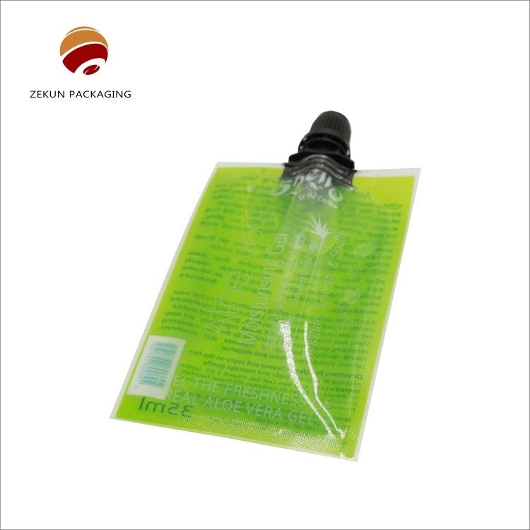 Προσαρμοσμένο Eco Friendly Stand Up Spout Bag Προσαρμοσμένο λογότυπο Χρώματα CMYK