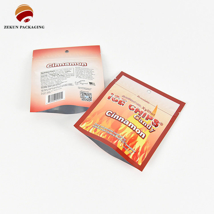 ISO/SGS Matt Λάμψη Λάμψη Ziplock Τροφική συσκευασία Cmyk χρωματική παλέτα