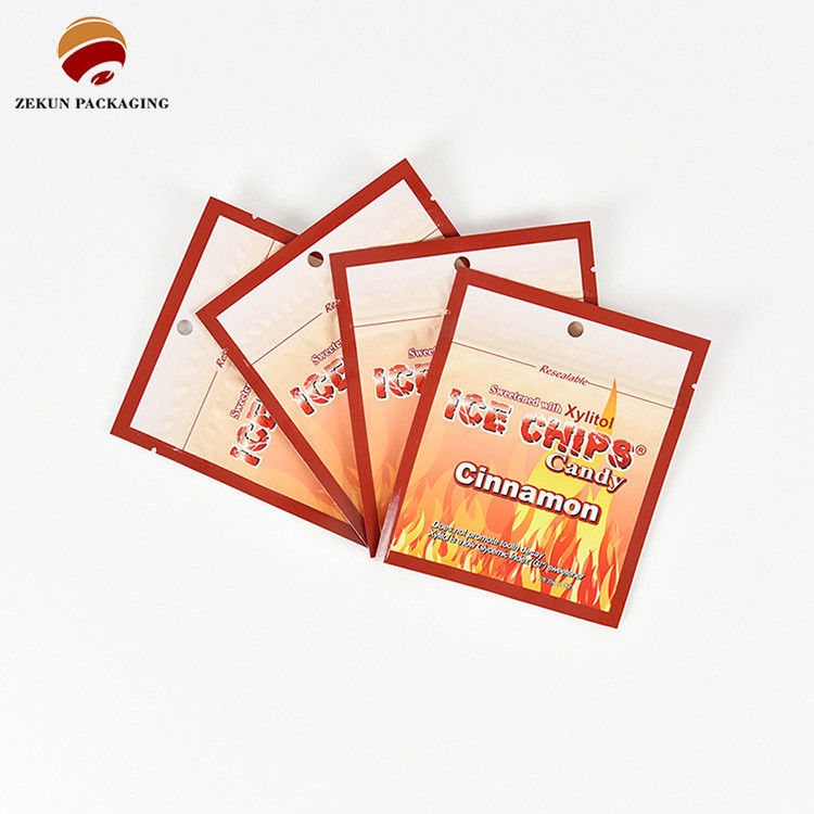 ISO/SGS Matt Λάμψη Λάμψη Ziplock Τροφική συσκευασία Cmyk χρωματική παλέτα