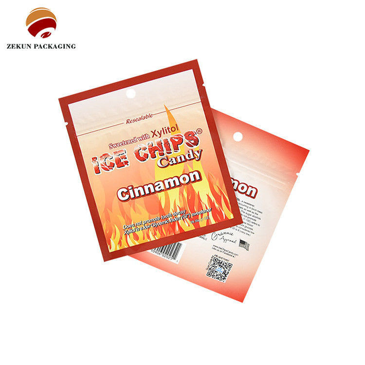 ISO/SGS Matt Λάμψη Λάμψη Ziplock Τροφική συσκευασία Cmyk χρωματική παλέτα